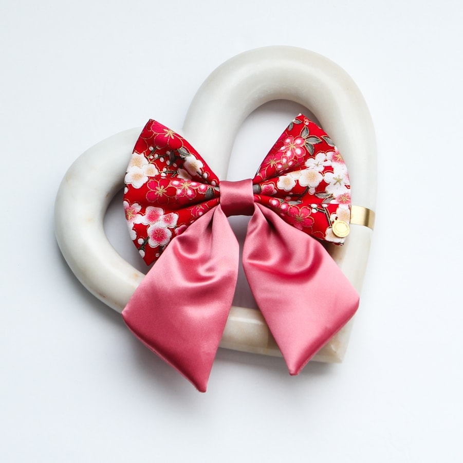 Spring Blossom (Red) Sailor Bow