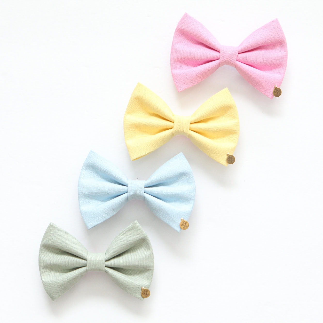 Pastel Yellow Bow