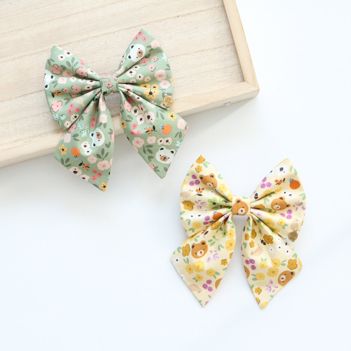 Bear Fields Bow | Yellow