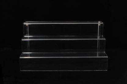 Acrylic Step Display Stand - 3 Tier