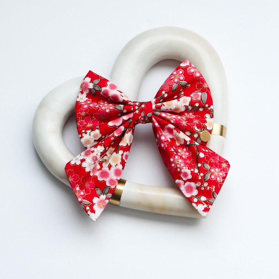 Spring Blossom (Red) Sailor Bow