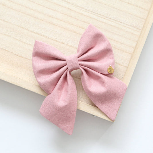 Dusty Rose Bow