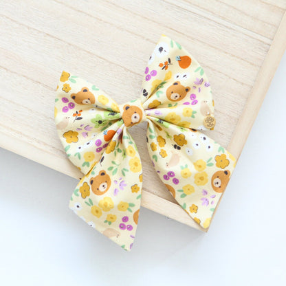 Bear Fields Bow | Yellow